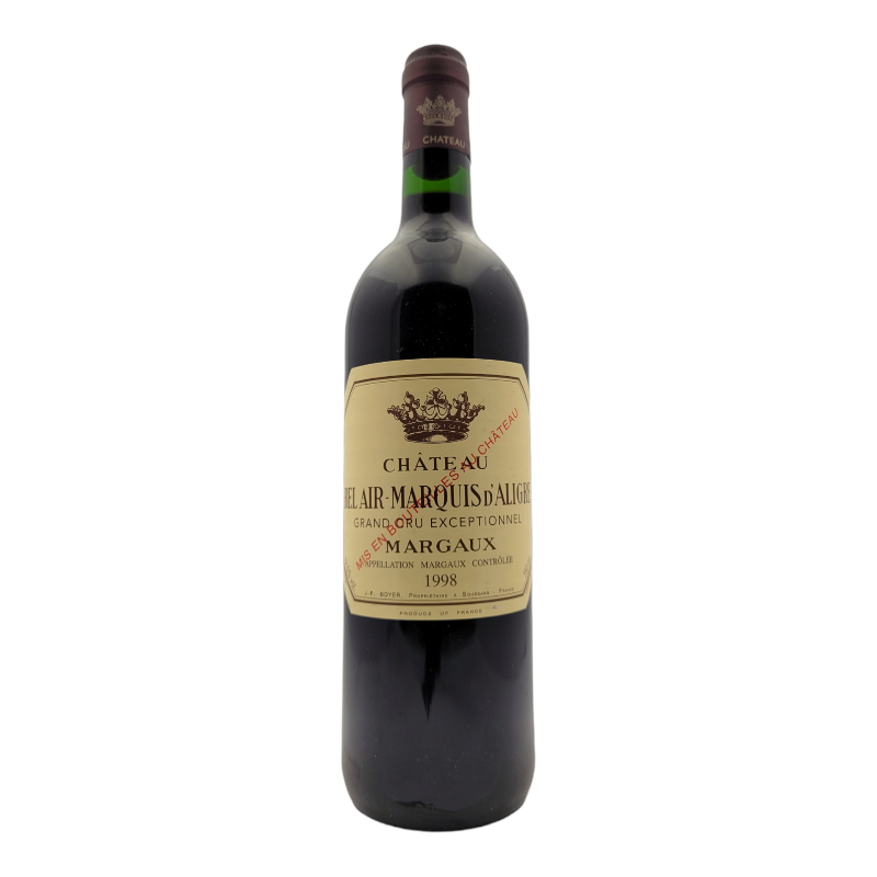 Château Bel Air Marquis Daligre Margaux 1998 Les Vins De Vincent